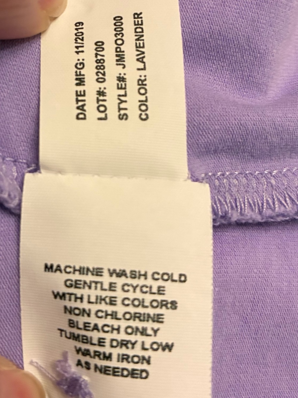 johnnie-o Original 4 Button ‘Hangin’ Out’ Polo XL Lavender Purple Golf Preppy - Picture 14 of 15